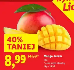 Lidl Mango, luzem oferta