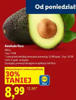 Lidl Awokado Hass oferta