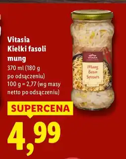 Lidl Kiełki fasoli mung Vitasia oferta