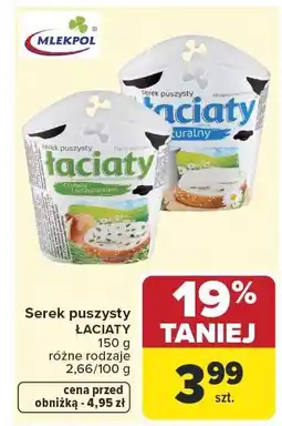 Carrefour Ser żółty Włoszczowa, Damski różne rodzaje, plastry oferta
