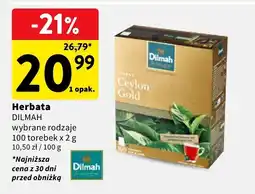 Intermarche Herbata Lipton wybrane rodzaje 92 torebki oferta