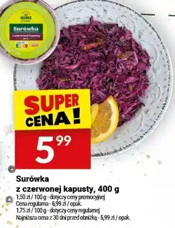 Twój Market Surówka z czerwonej kapusty oferta
