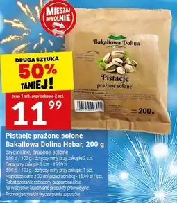 Twój Market Pistacje prażone solone Bakaliowa Dolina Hebar oferta
