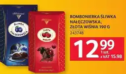 Selgros Bombonierka śliwka nałęczowska, złota, wiśnia oferta