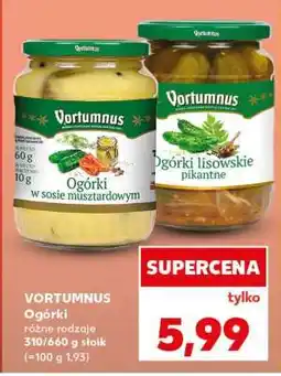 Kaufland VORTUMNUS Ogórki oferta
