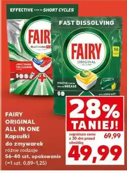 Kaufland Fairy Original All in One oferta