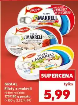 Kaufland GRAAL Filety z makreli oferta