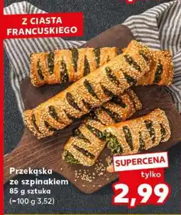 Kaufland Przekąska ze szpinakiem oferta