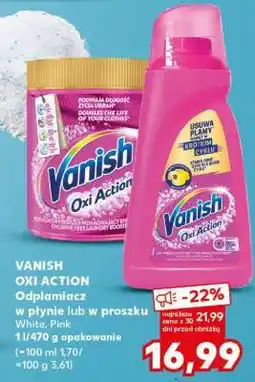 Kaufland Vanish Oxi Action oferta