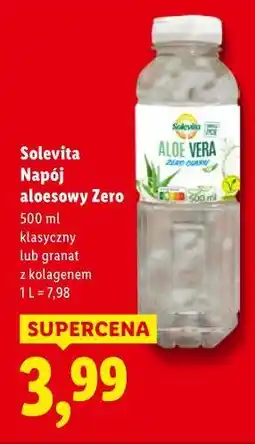 Lidl Solevita Napój aloesowy Zero oferta