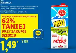 Lidl MU! Mleko UHT 3,2% oferta
