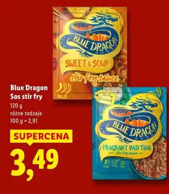 Lidl Blue Dragon Sos stir fry oferta