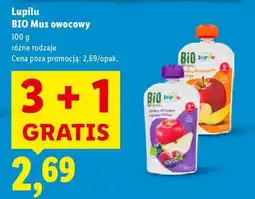 Lidl Lupilu BIO Mus owocowy oferta