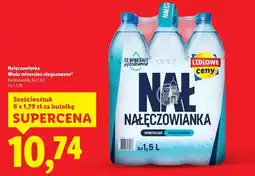Lidl Nałęczowianka Woda mineralna niegazowana oferta