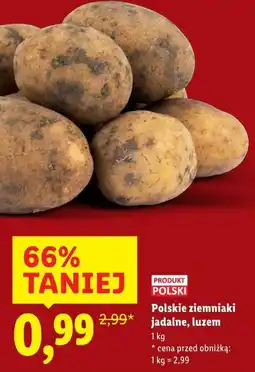 Lidl Polskie ziemniaki jadalne oferta