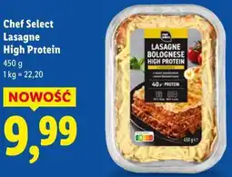 Lidl Chef Select Lasagne High Protein oferta