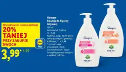 Lidl Siempre Emulsja do higieny intymnej oferta