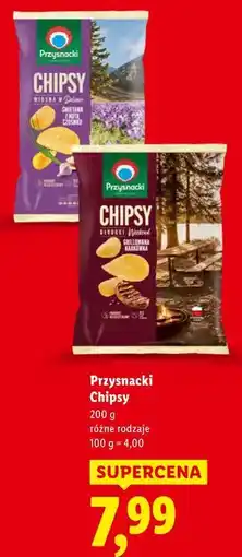 Lidl Przysnacki Chipsy oferta