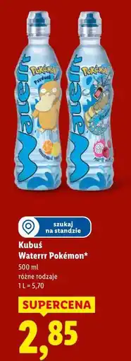 Lidl Kubuś Waterrr Pokémon oferta