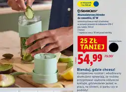 Lidl SilverCrest Akumulatorowy blender do smoothie, 67 W oferta