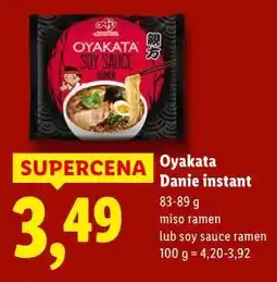Lidl Oyakata Danie instant oferta