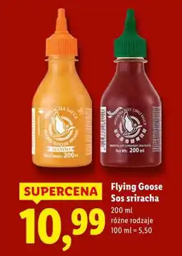 Lidl Flying Goose Sos sriracha oferta