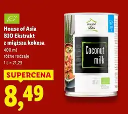 Lidl House of Asia BIO Ekstrakt z miąższu kokosa oferta