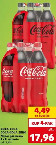Kaufland Coca-Cola, Coca-Cola Zero Napój gazowany oferta