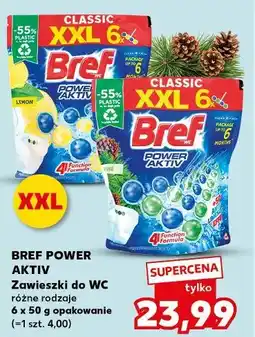 Kaufland BREF POWER AKTIV Zawieszki do WC XXL oferta
