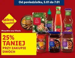 Lidl Wszystkie sosy Vitasia (mix rodzajów) oferta