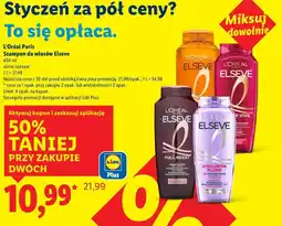 Lidl L'Oréal Paris Szampon do włosów Elseve oferta