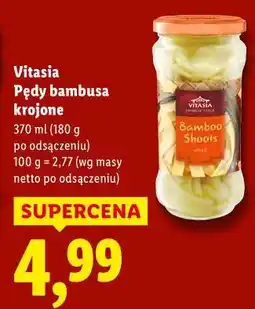Lidl Vitasia Pędy bambusa krojone oferta