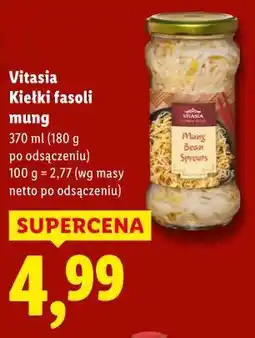 Lidl Vitasia Kiełki fasoli mung oferta