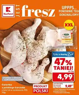 Kaufland Ćwiartka z polskiego kurczaka z lady lub w opakowaniu XXL oferta