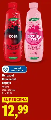 Lidl Herbapol Koncentrat napoju (Cola, Grejpfrut) oferta