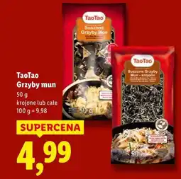 Lidl TaoTao Grzyby mun oferta