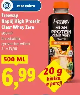 Lidl Freeway Napój High Protein Clear Whey Zero oferta