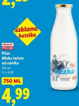 Lidl Pilos Mleko świeże od rolnika oferta