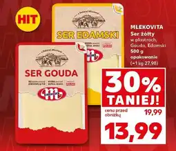 Kaufland Mlekovita Ser Gouda, Edamski oferta