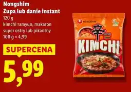 Lidl Nongshim Zupa lub danie instant oferta