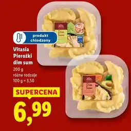 Lidl Vitasia Pierożki dim sum oferta
