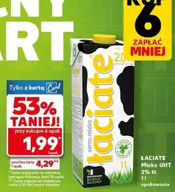 Kaufland Łaciate Mleko UHT 2% tł oferta