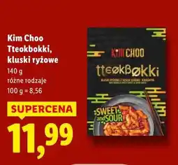 Lidl Kim Choo Tteokbokki, kluski ryżowe oferta