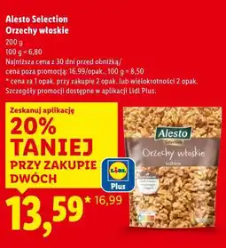 Lidl Alesto Selection Orzechy włoskie oferta