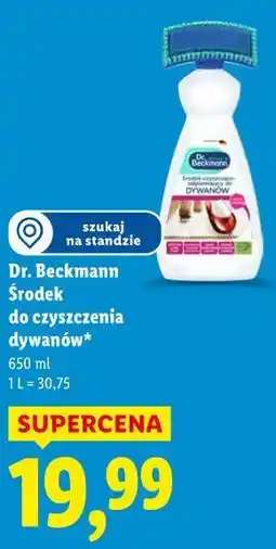 Lidl Dr. Beckmann Środek do czyszczenia dywanów oferta