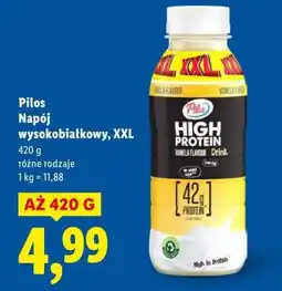 Lidl Pilos Napój wysokobiałkowy, XXL oferta