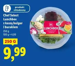 Lidl Chef Select Lunchbox z kaszą bulgur i burakiem oferta