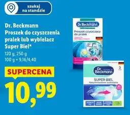 Lidl Dr. Beckmann Proszek do czyszczenia pralek lub wybielacz Super Biel oferta