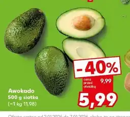 Kaufland Awokado 500g siatka (~1 kg 11,98) oferta