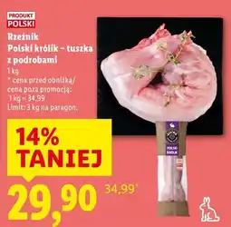 Lidl Rzeźnik Polski królik – tuszka z podrobami oferta
